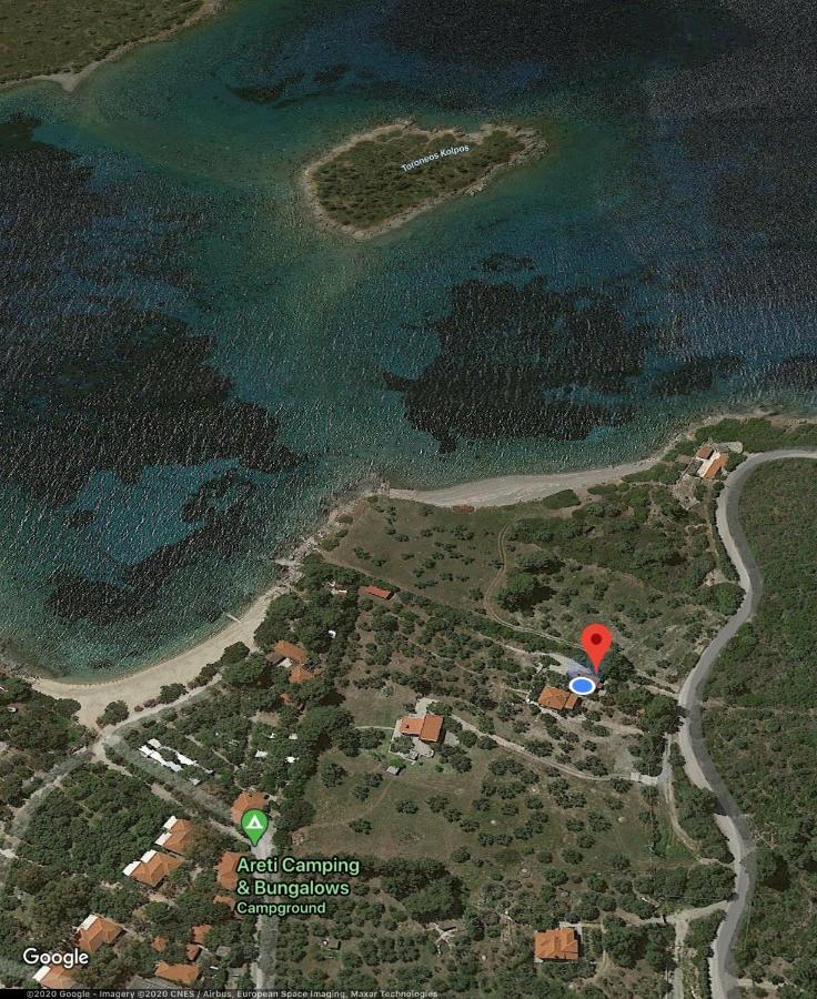 Hidden Gem Sithonia Villa Metochi Agias Kiriakis Dış mekan fotoğraf